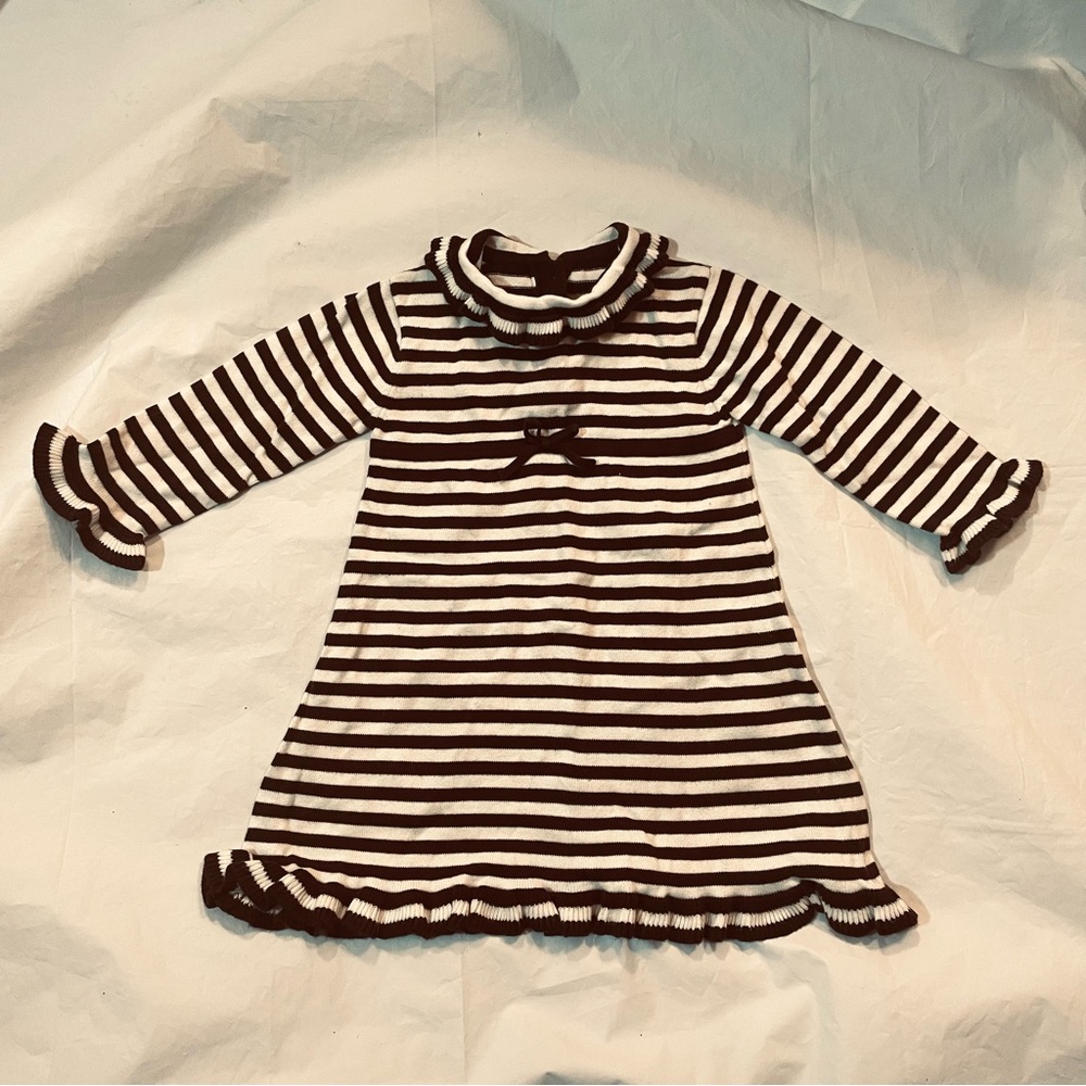 Gymboree Vintage Mod Zebra Sweater Dress 12-18 months
